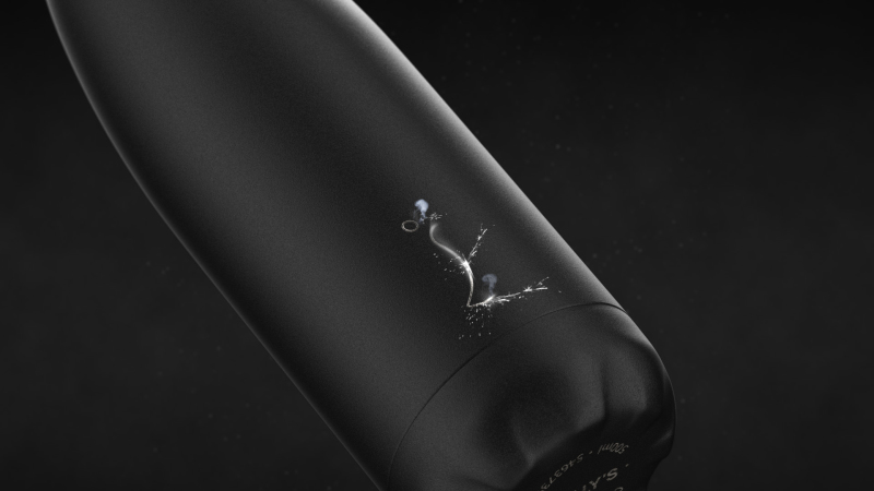 Chillys Bottles Product CGI Animation Logo VFX Sparks