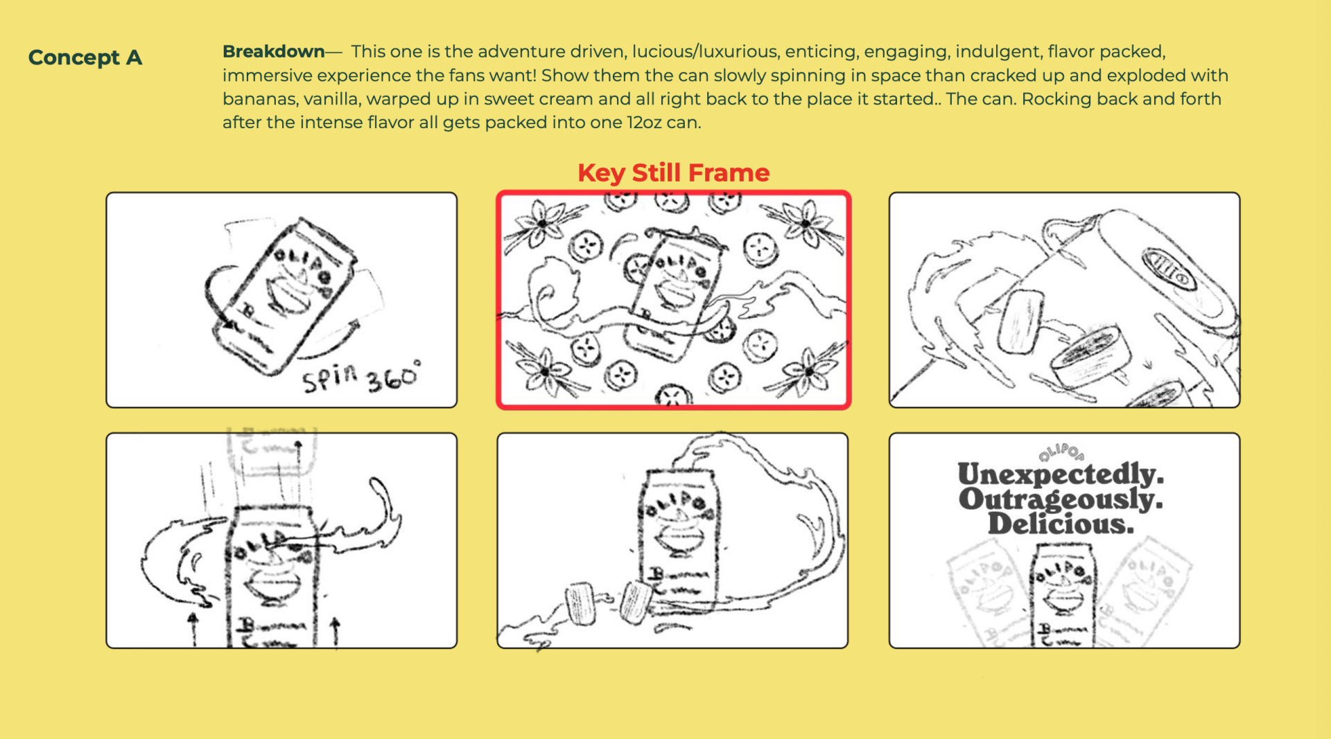 Storyboard and Main KV