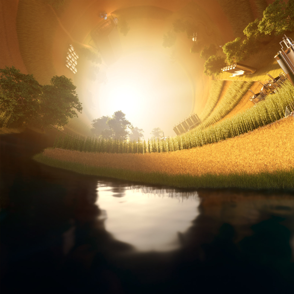 Pinter Project CGI Pinter World River Field