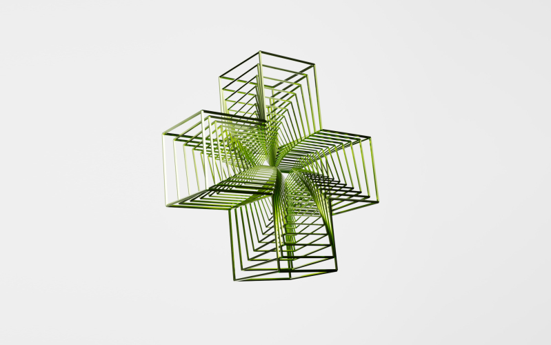 Creative RnD Geometric VFX Look Dev Example