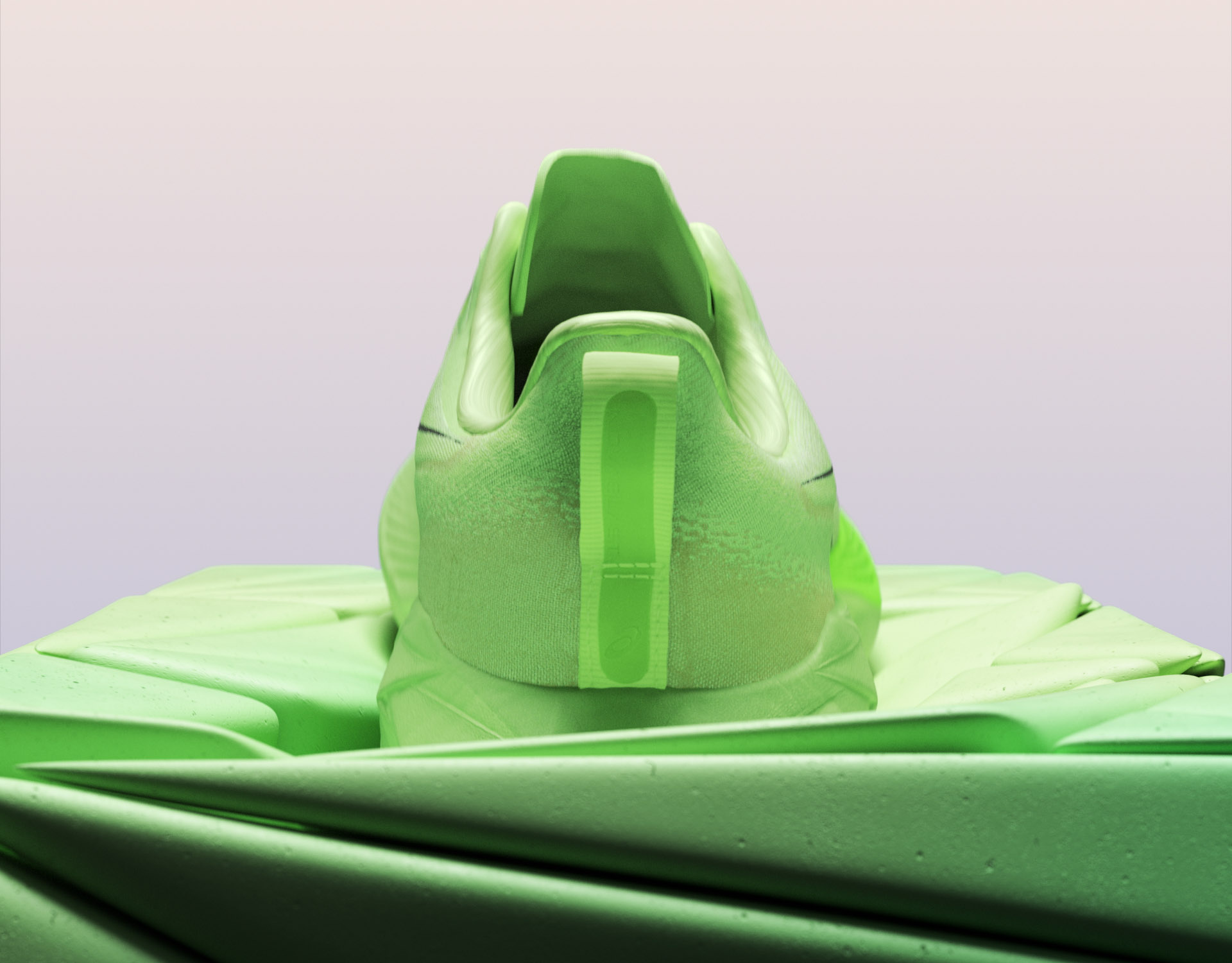 ASICS Novablast 4 CGI VFX Tech Film Foam Design Style Frame