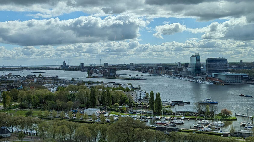 Le Book Amsterdam 24 A'DAM Tower View