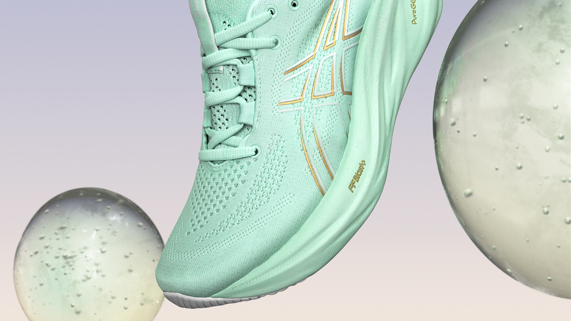 Asics Gel Nimbus 26 CGI VFX Gel Bubbles