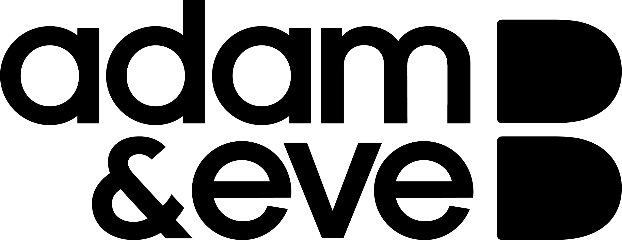 Adam Eve DDB Logo Black
