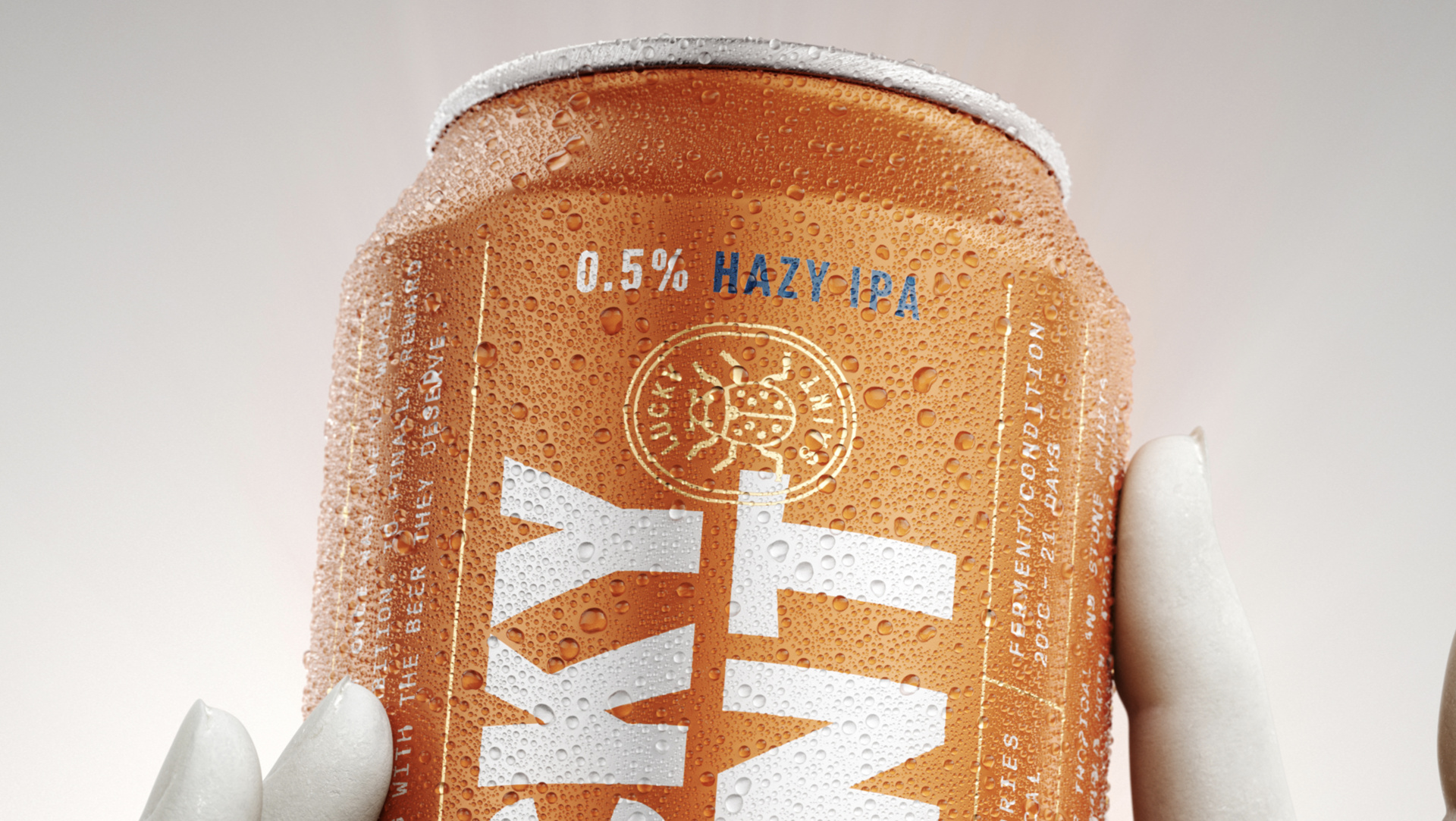 Lucky Saint IPA Launch Campaign Film - Can Glow
