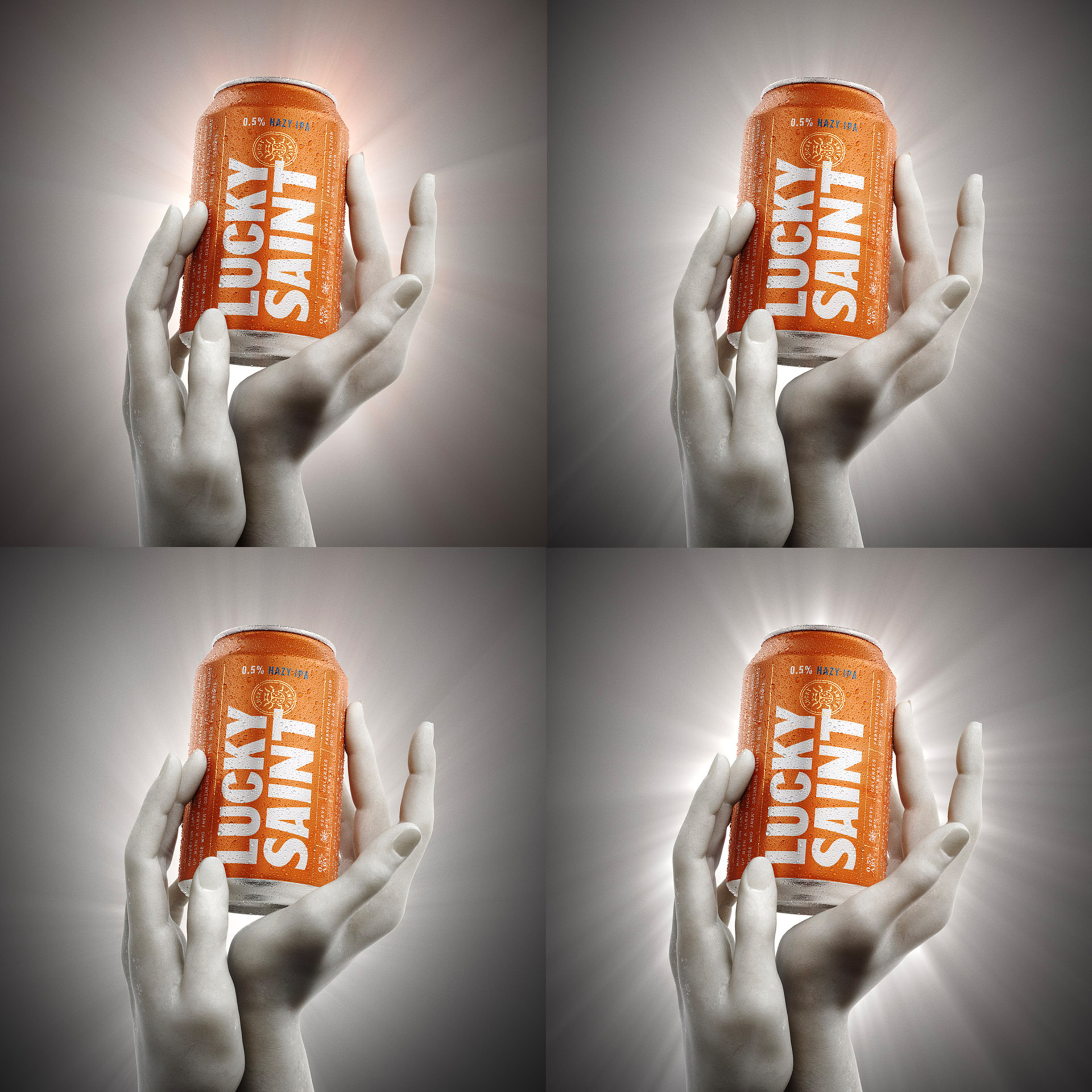 Lucky Saint IPA Campaign - God Ray Development