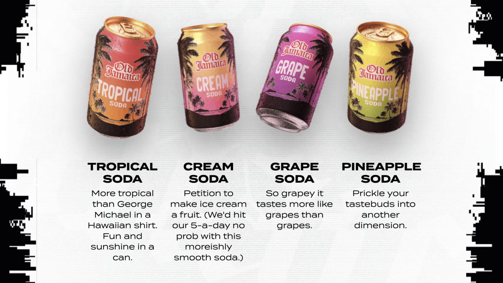 Old Jamaica Web Application Four Flavours