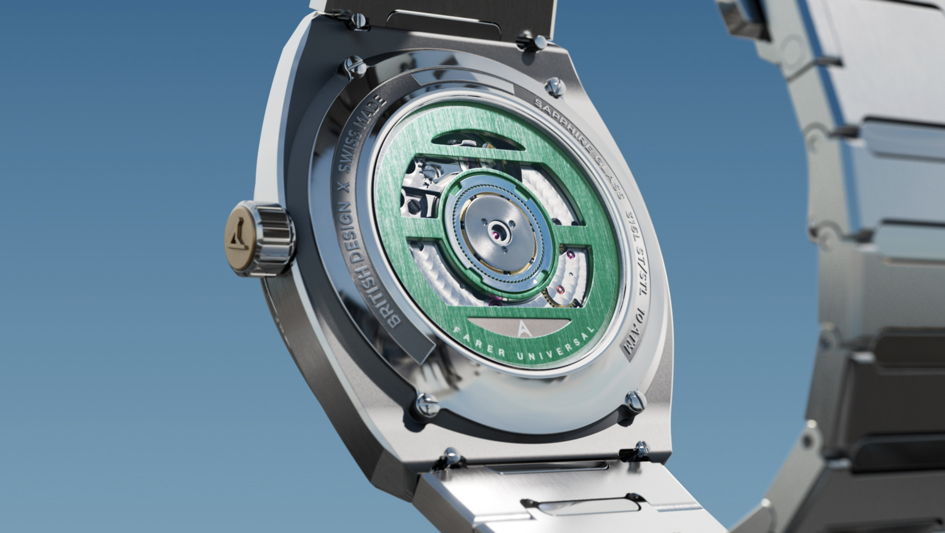 Farer Watch Render Back Technical Details