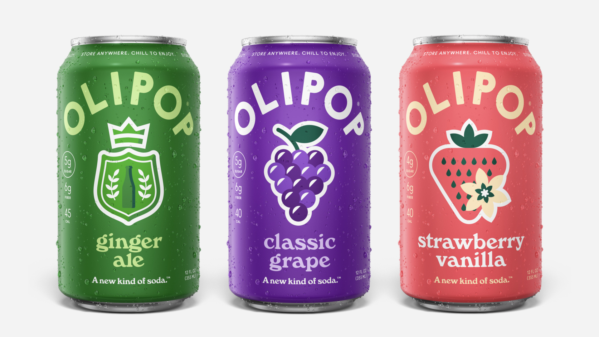 Olipop Can Condensation Visual