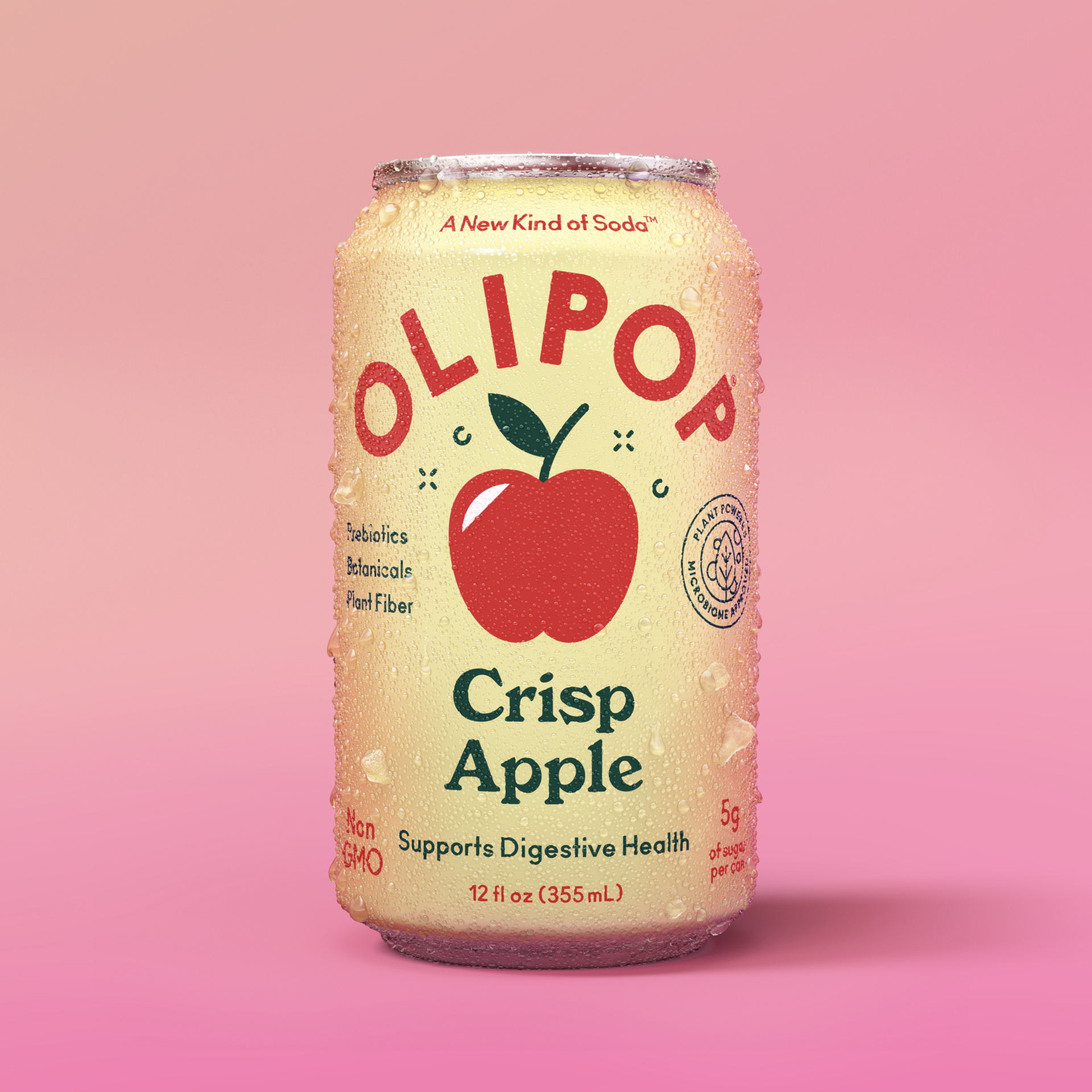Olipop Crisp Apple Can