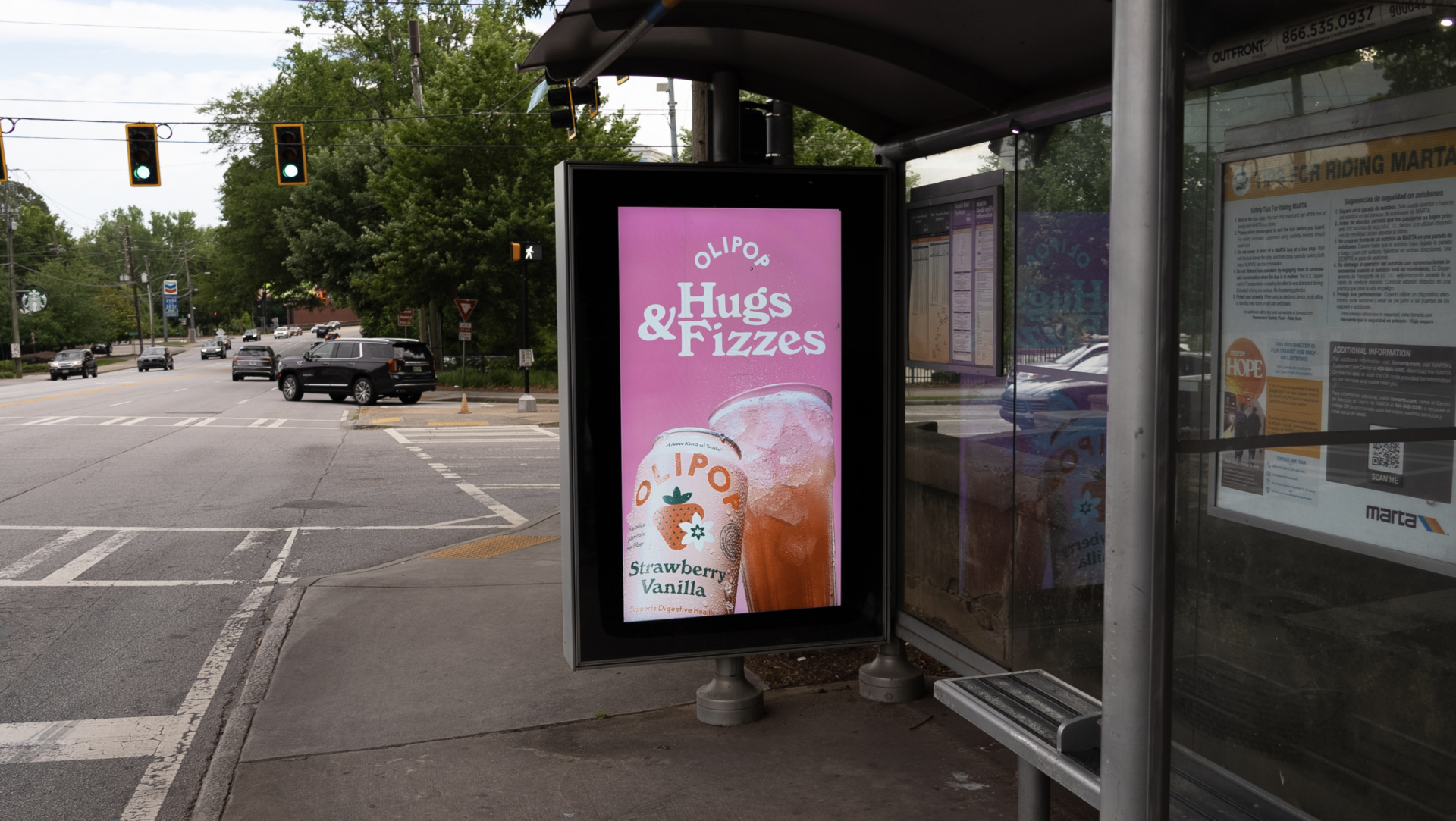 Olipop OOH Poster
