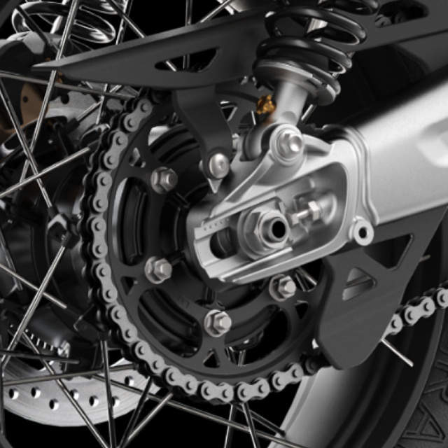 Triumph Scrambler 1200 Back