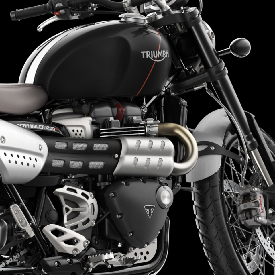Triumph Scrambler 1200 Black
