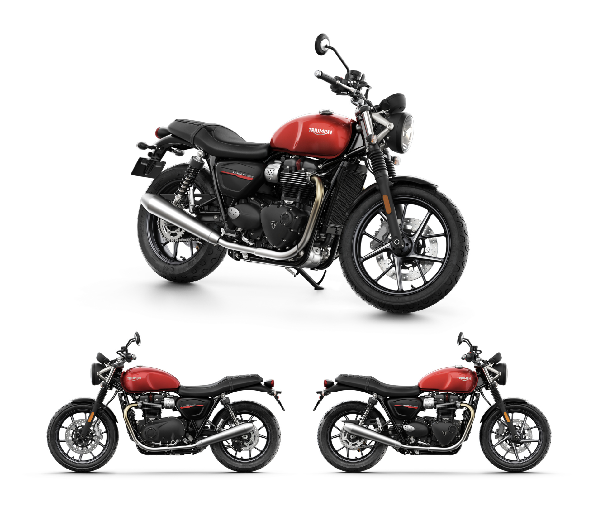 Triumph Motorbike Korosi Red