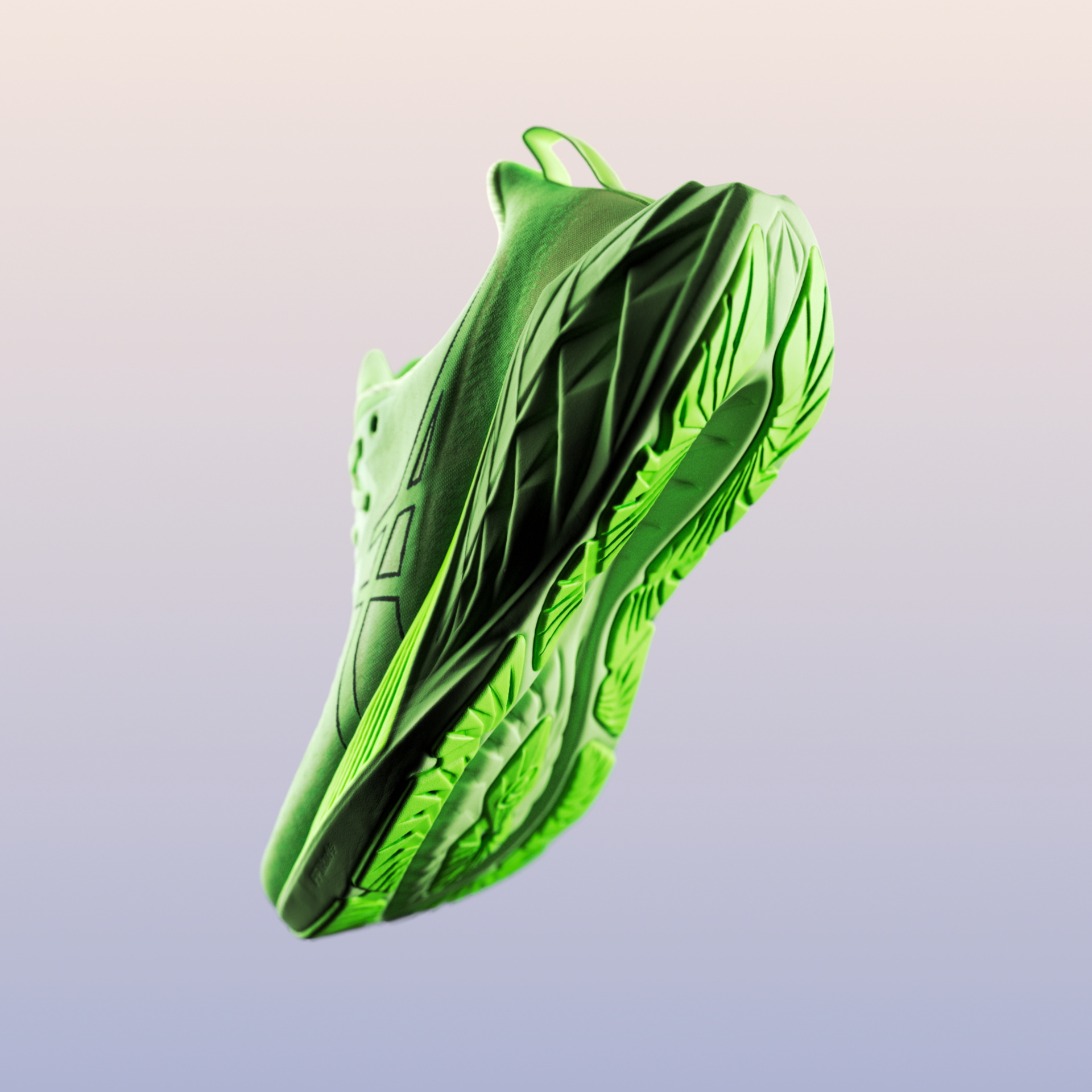 ASICS Novablast 4 Hero Floating