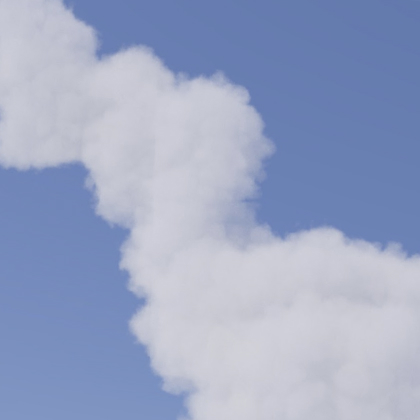 Cloud VFX Image Tile 3D