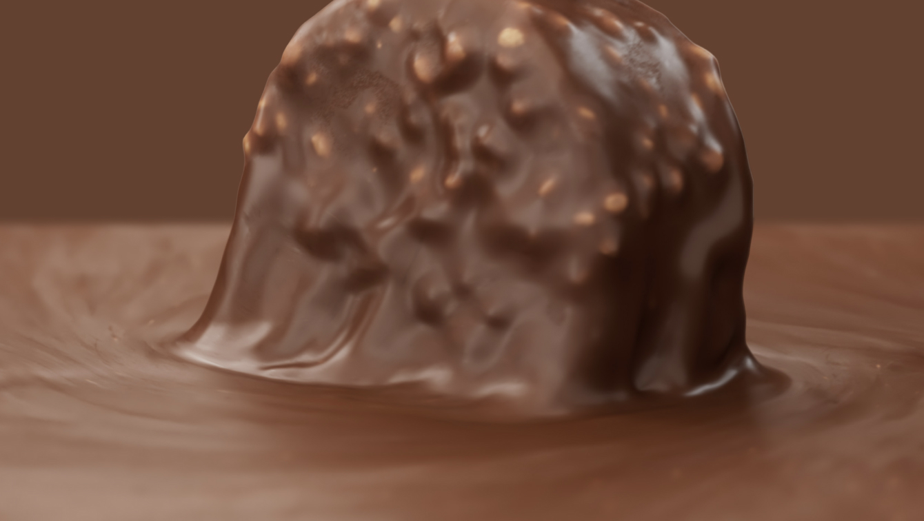 Ice Cream Chocolate Food VFX Image Tile 4B