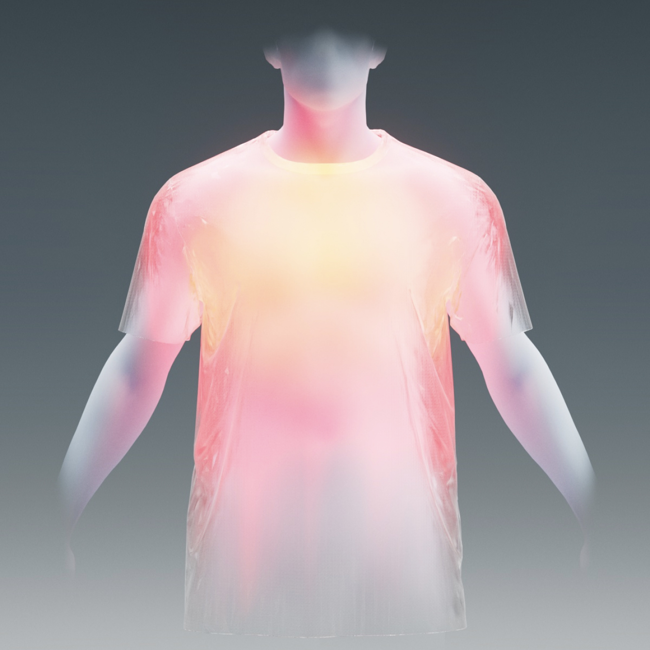 ASICS ACTIADAPT T Shirt Heatmap Image Tile 3A