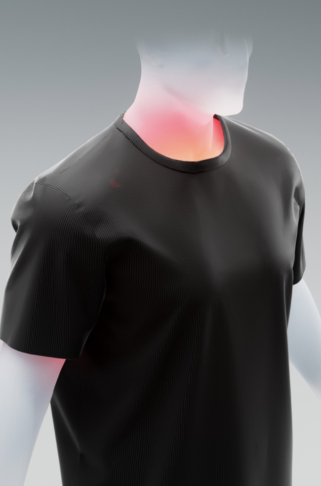 ASICS ACTIADAPT T Shirt Heatmap Image Tile 3B