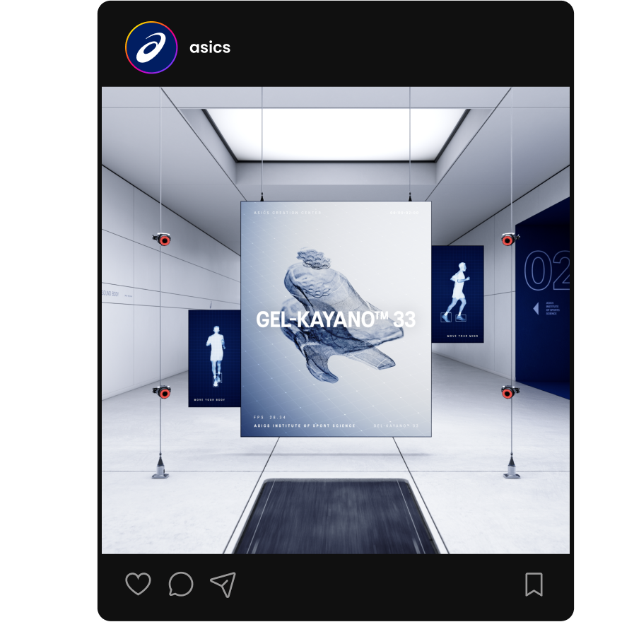 ASICS Gel Kayano 33 1x1 Ratio Image Tile 2C