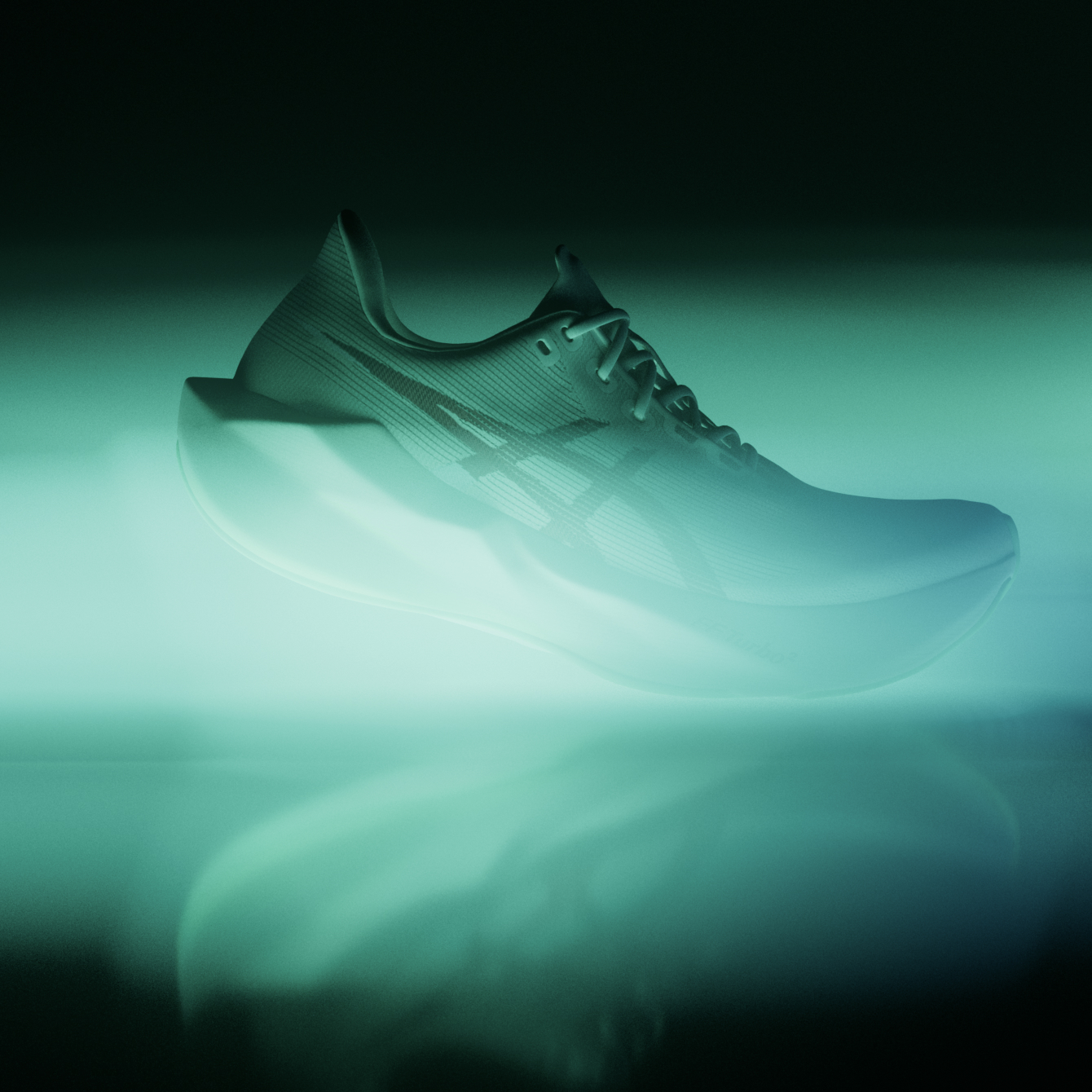 ASICS Novablast 6 Green Light Pulse Image Tile 3A