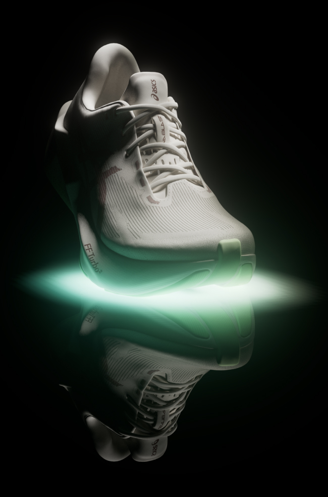 ASICS Novablast 6 Green Light Pulse Image Tile 3B